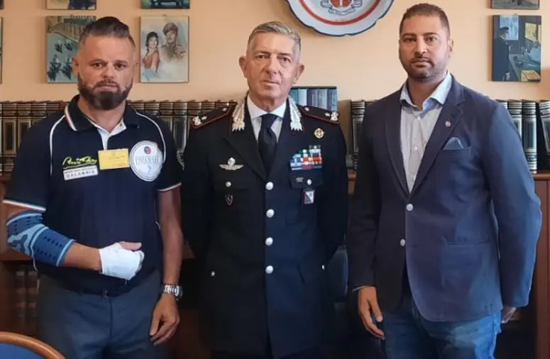 images Il comandante della Legione Carabinieri Calabria, Riccardo Sciuto, incontra il sindacato Unarma