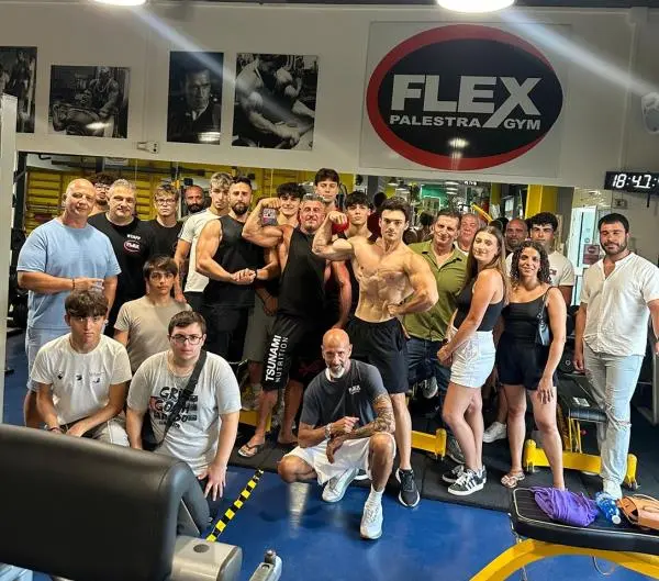 Soverato, applausi ed entusiasmo per Gabriele Galli alla Flex Gym