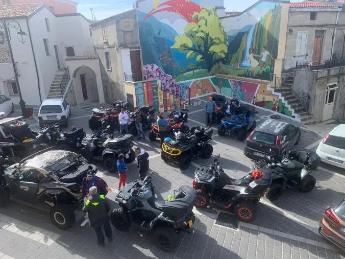 Una domenica all'insegna dei quad a Zagarise fra arte, sport, natura e cultura