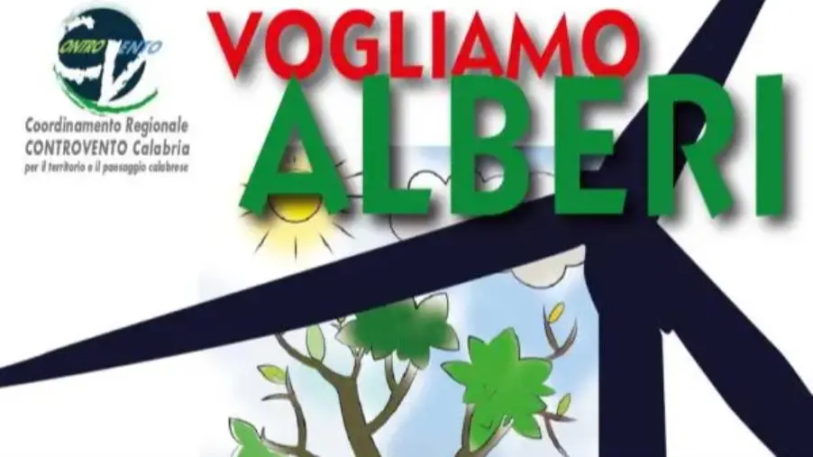 No al parco eolico a San Vito sullo Jonio, a Catanzaro presidio di Controvento davanti al Tar