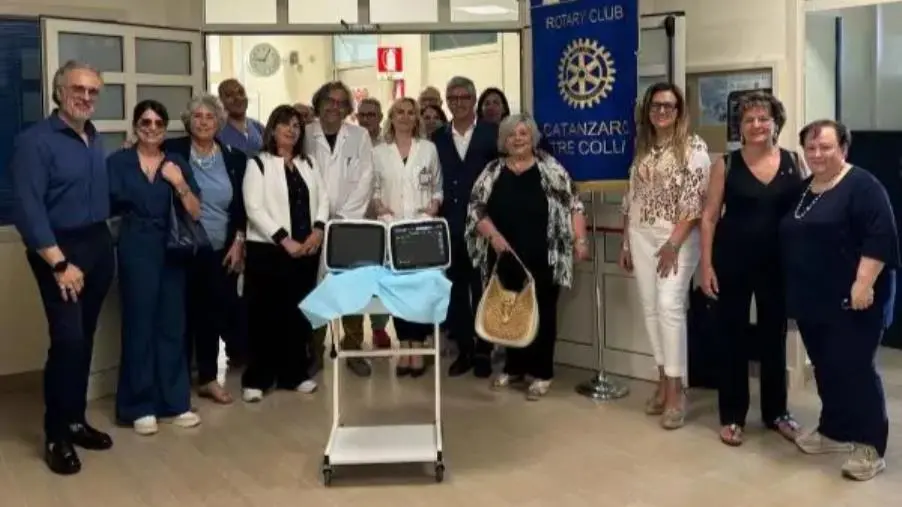 Donata nuova strumentazione per i pazienti del reparto di Ematologia dell’Pugliese-Ciaccio di Catanzaro