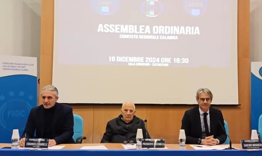 images Figc Calabria, designati alla carica di consigliere federale Daniele Ortolano e Giuliana Tambaro