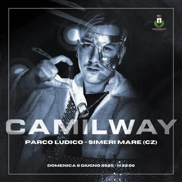 Simeri Crichi, il rapper crotonese CamilWay stasera al Parco Ludico 