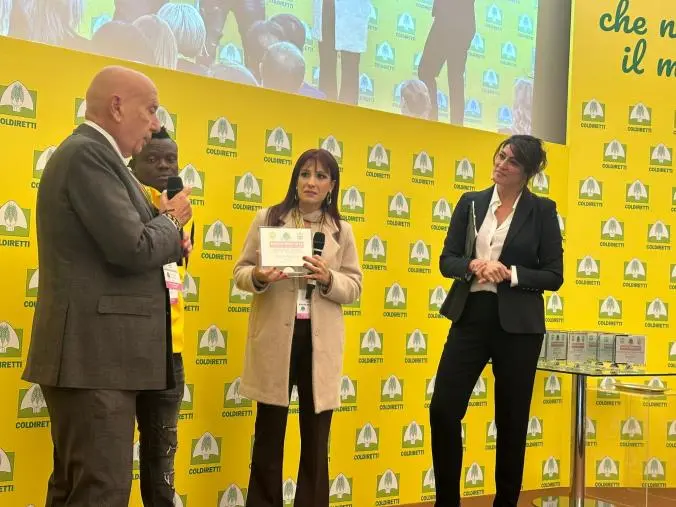 "Donne che nutrono il mondo", premiata a Roma da Coldiretti l’imprenditrice Stefania Mazzotta