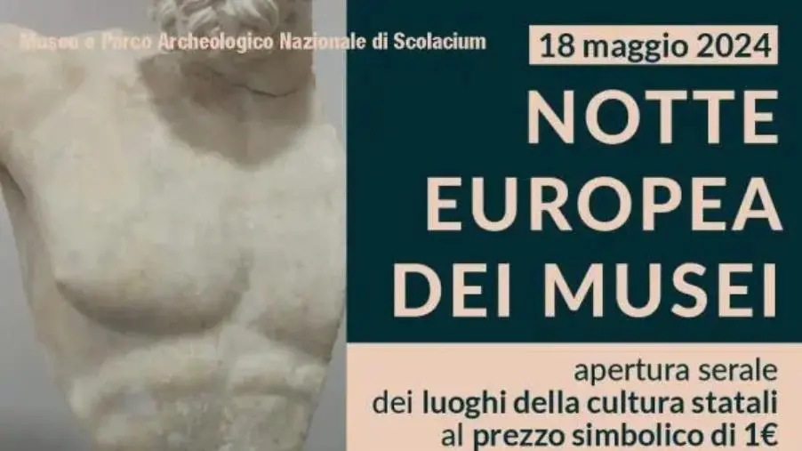 images Museo "da toccare": a Scolacium il 18 maggio la "Notte europea dei musei"