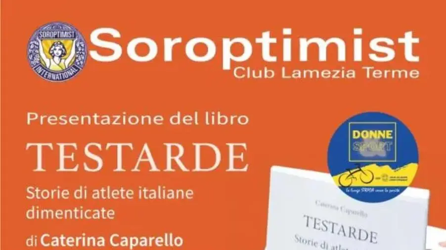 Lamezia Terme, 20 e 21 maggio la presentazione del libro "Testarde" 