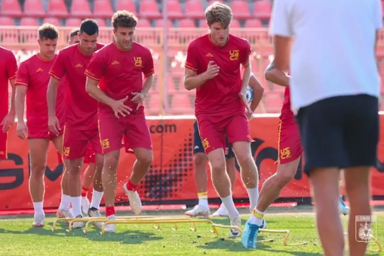 Primo giorno d'allenamento per le Aquile di Fabio Caserta