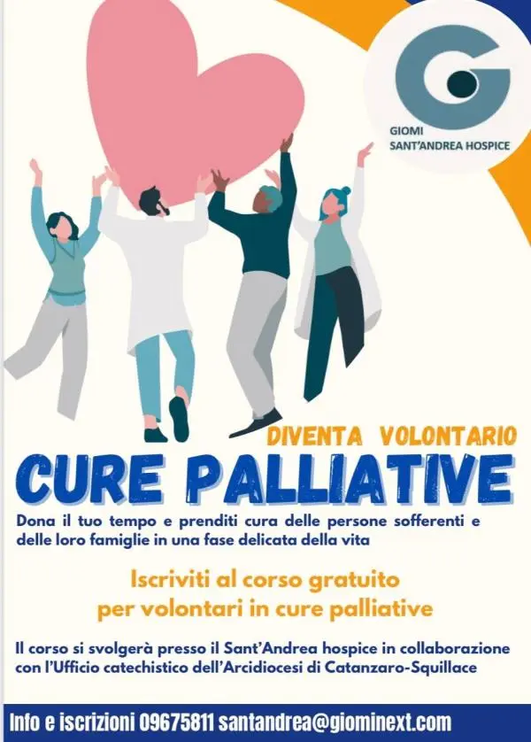Formazione gratuita per volontari in cure palliative: un’opportunità di servizio e umanità al Sant’Andrea Hospice