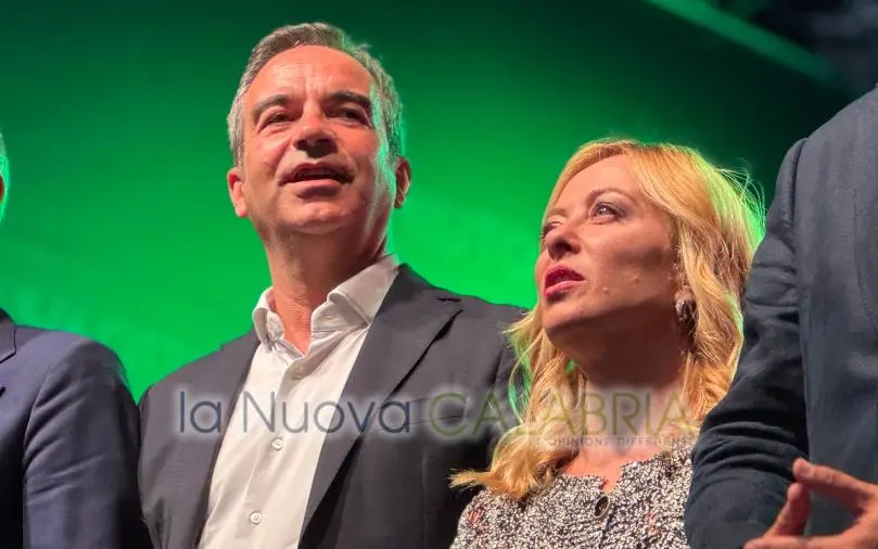 Con Meloni a Lamezia, Occhiuto rivendica: “Abbiamo rimesso in moto una regione ferma da decenni"