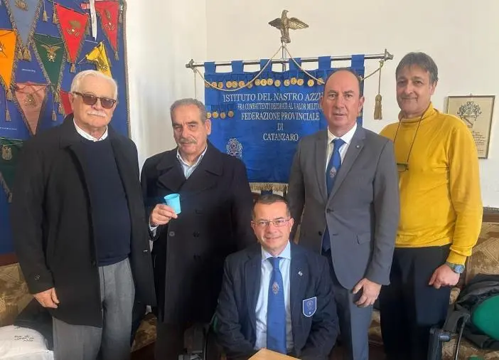 Santoro riconfermato Presidente della Federazione di Catanzaro – Crotone – Vibo Valentia dell’Istituto del Nastro Azzurro
