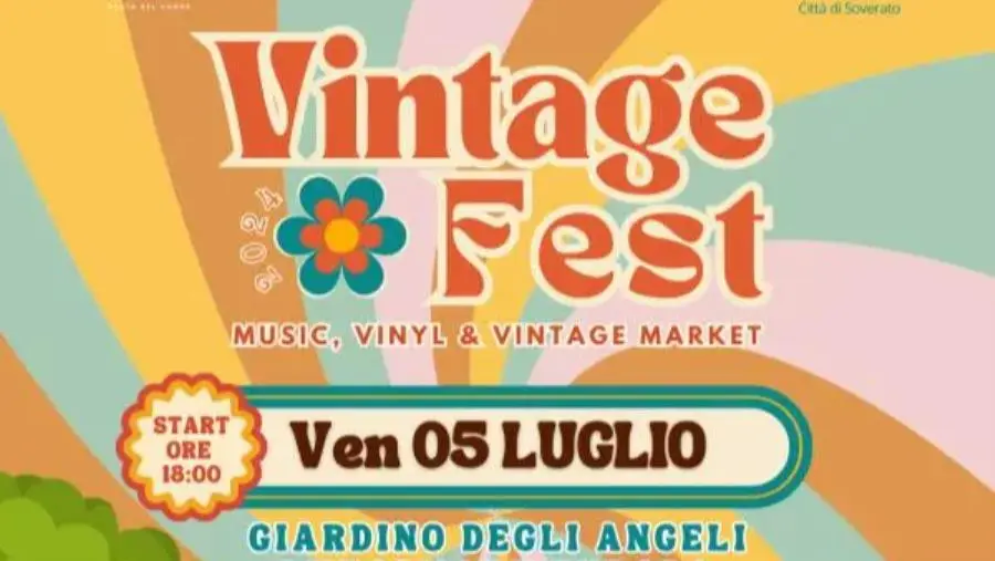 images Il 5 luglio a Soverato il Vintage Fest: Music, Vinyl & Vintage Market