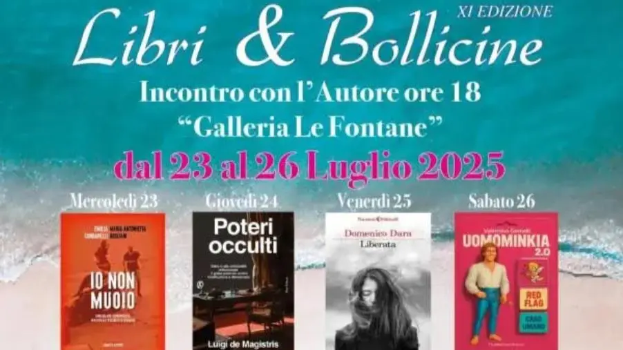 Catanzaro, dal 23 al 26 Luglio torna “Libri & Bollicine”