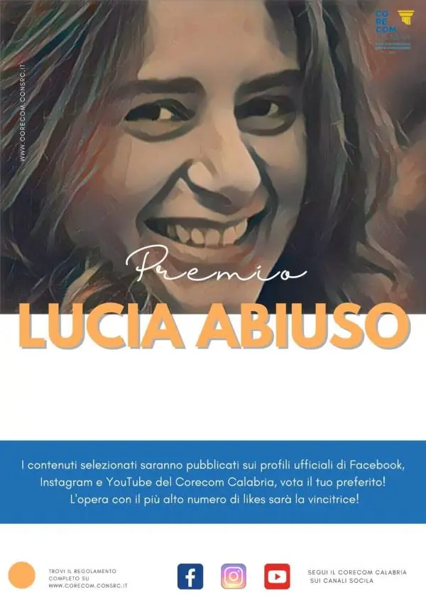 images Corecom Calabria, al via il premio speciale Lucia Abiuso contro il Cyberbullismo
