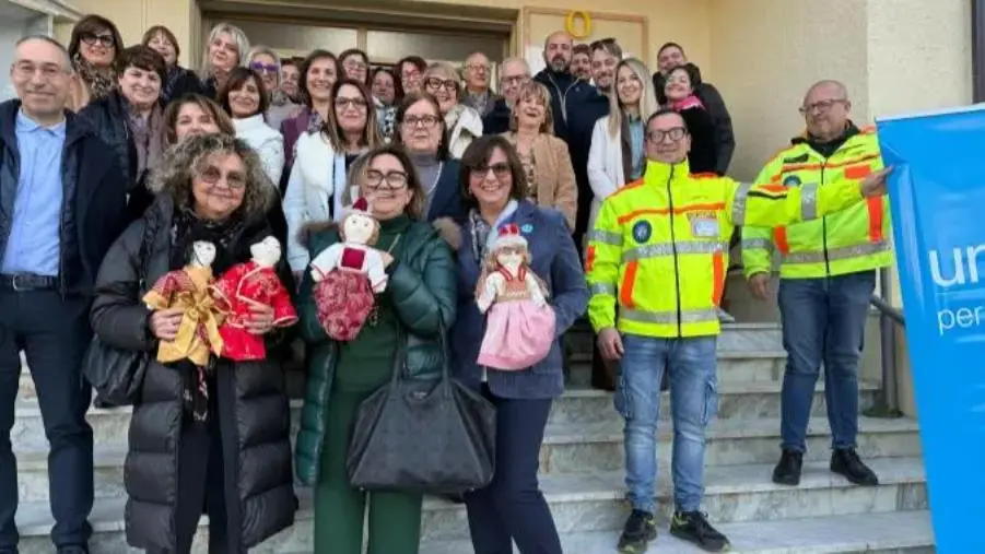 Caraffa, inaugurato il Laboratorio "Ago e filo" per le Pigotte dell'UNICEF
