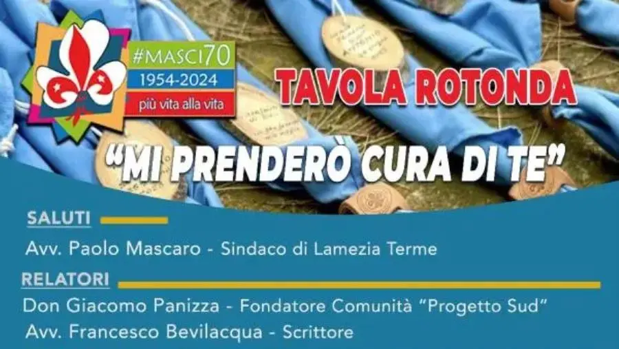 "Più vita alla vita", a Lamezia il 70mo anniversario del Movimento adulti scout cattolici italiani 