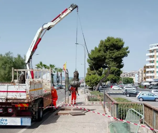 images Depurazione, in corso lavori ripristino funzionale impianto Fosso Barbaruzza