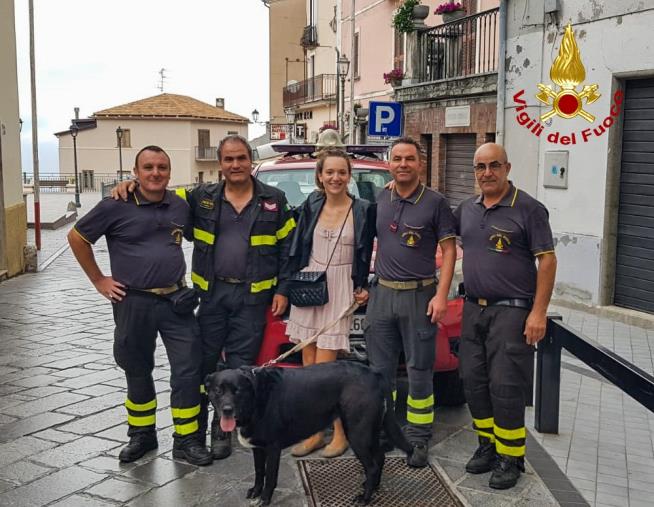 images Il navigatore la porta fuori strada e lei si accampa in attesa dei soccorsi a Laino Castello: la storia a lieto fine di una ragazza di Savona