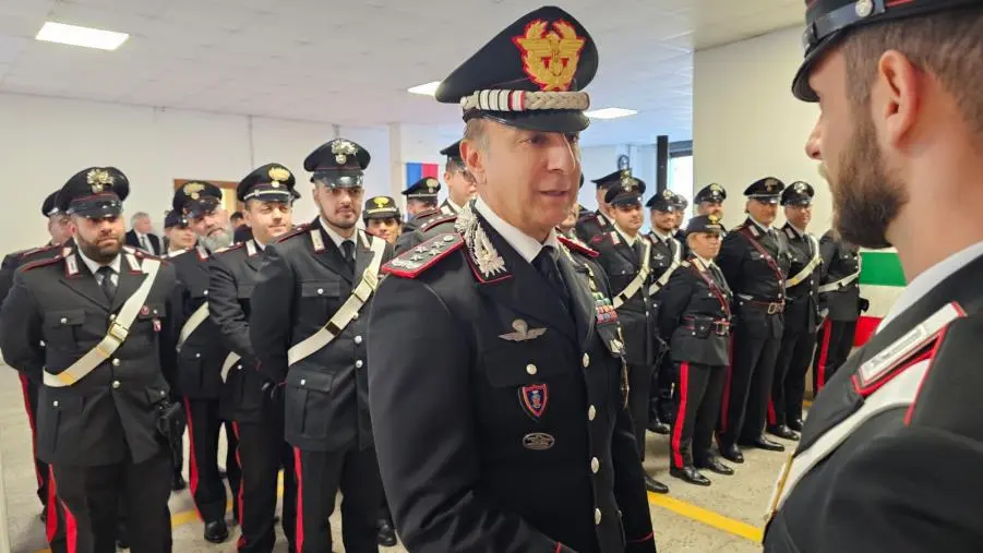 Il comandante generale dei carabinieri Luongo in visita a Messina