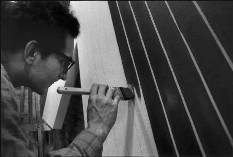 images È morto Frank Stella, pittore e scultore minimalista