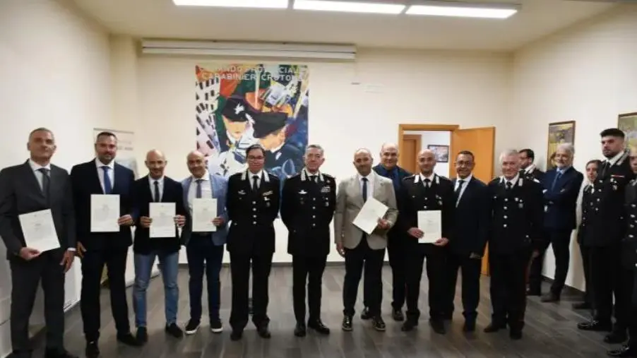 Crotone, il comandante della Legione Carabinieri Calabria torna a visitare il comando provinciale