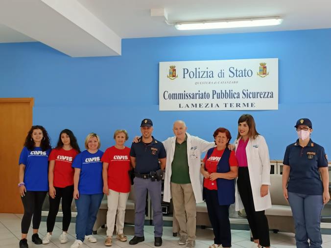 images Giornata mondiale del donatore di sangue, la polizia di Lamezia avvia la campagna  “Donazione Tricolore”