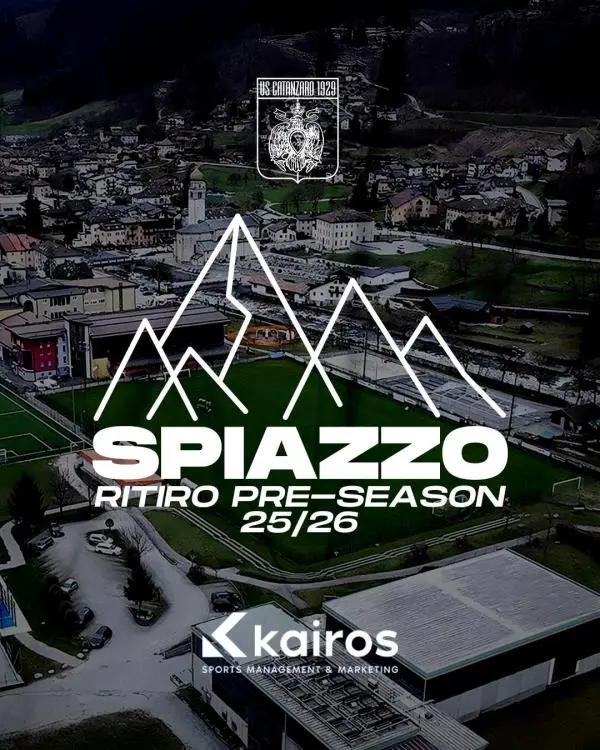 Us Catanzaro, ufficializzate le date del ritiro in Trentino
