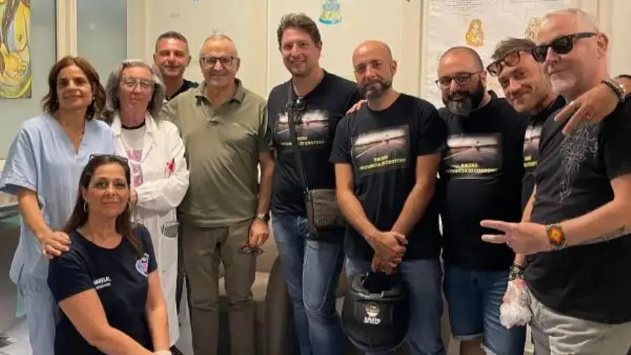 Neonatologia Crotone, il Direttore Belcastro ringrazia i bikers della Provincia