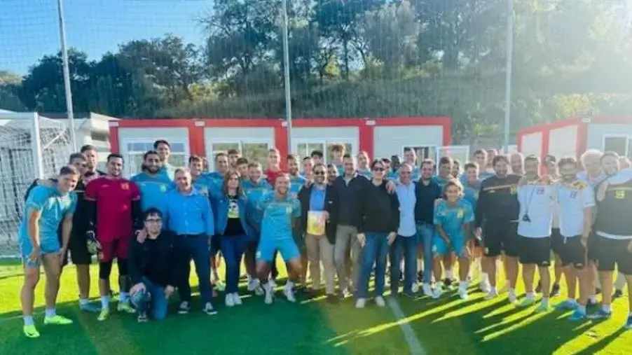 San Floro apre le porte all'U.S. Catanzaro 1929: primo allenamento nella "nuova" struttura