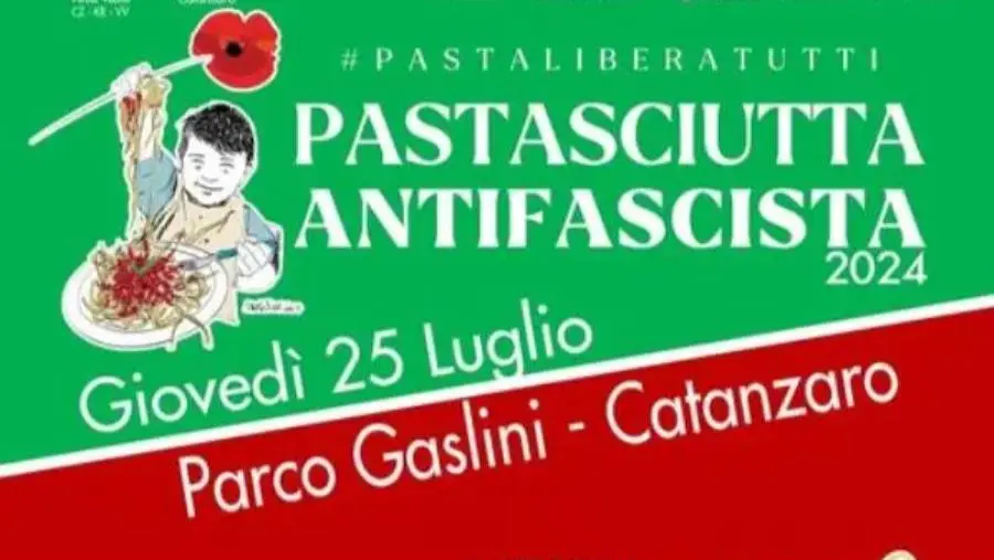 Catanzaro, il 25 luglio ritorna puntuale la Storica Pastasciutta Antifascista di Casa Cervi