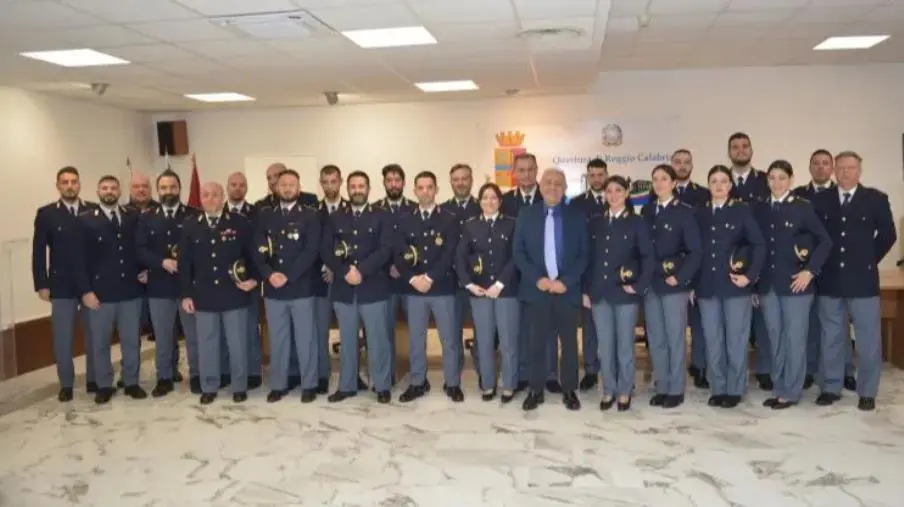 Il Questore di Reggio incontra gli Ispettori di Polizia neo assegnati