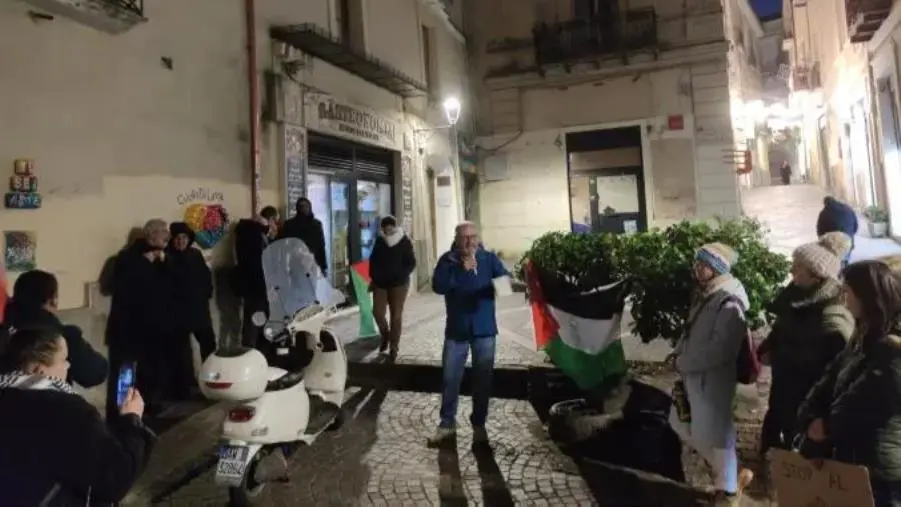 images Catanzaro, in piazza per la Palestina: 'Non ci arrenderemo mai'