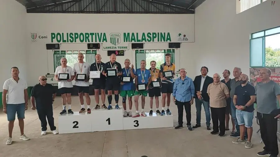 Concluso il Campionato Italiano di Bocce Categoria C settore Volo nel Lametino: ecco i vincitori (FOTO)