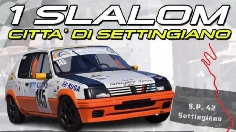 Lo slalom di Settingiano pronto allo "start"
