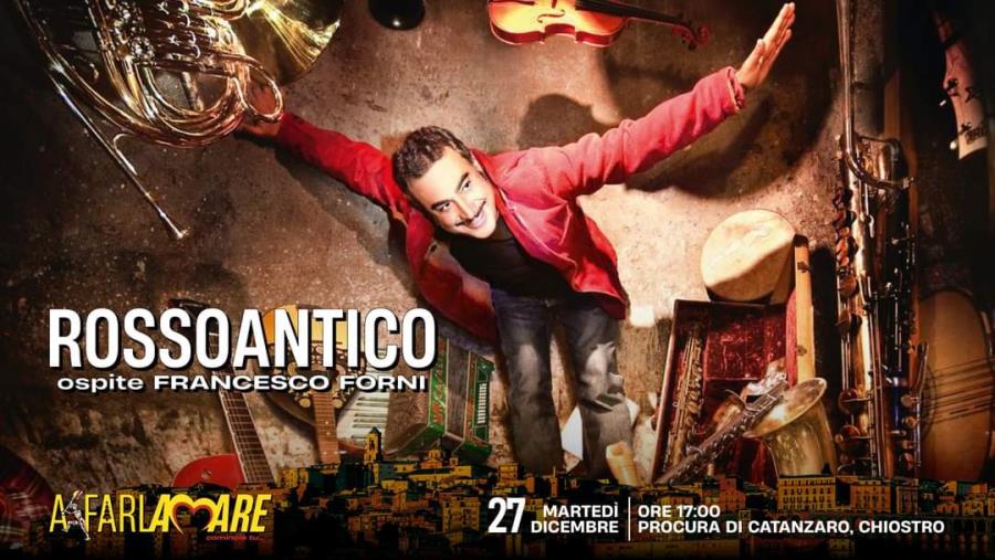 images Catanzaro, al chiostro della Procura oggi il concerto di Antonio Pascuzzo e i Rossoantico