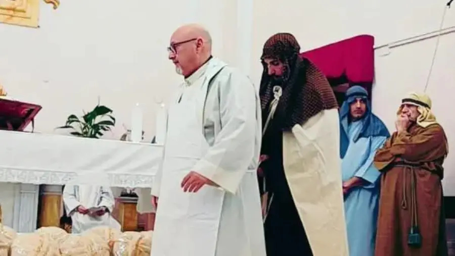 Il messaggio di don Piero Scicchitano: “Un Dio che serve”