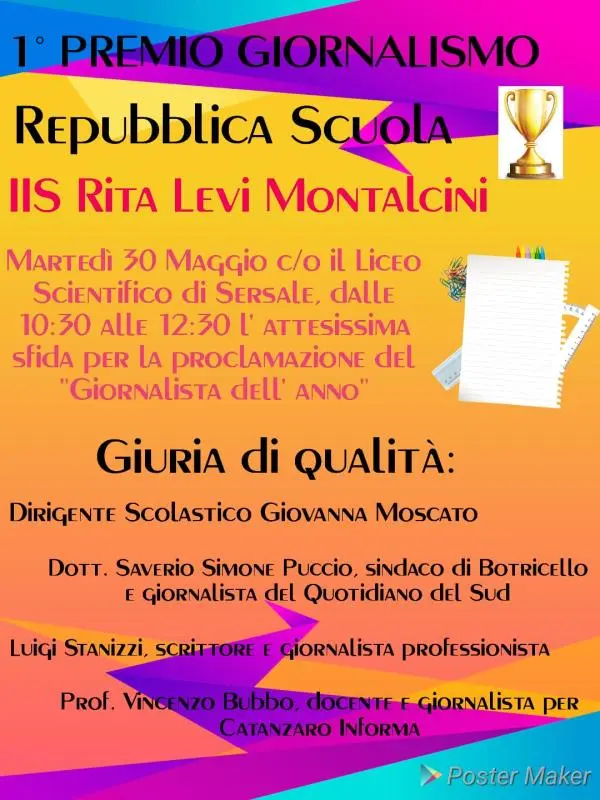 Martedì la sfida per la proclamazione del giornalista dell'anno al liceo scientifico di Sersale 
