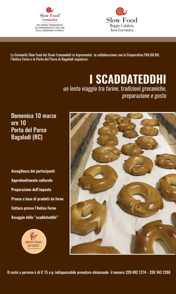 images Slow Food Reggio celebra "i scaddateddhi": un lento viaggio tra farine, tradizioni grecaniche, preparazione e gusto