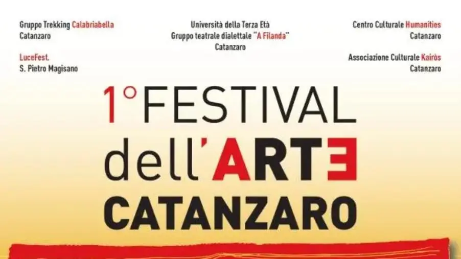 A Catanzaro il “Primo Festival d’Arte”: appuntamento per il 18 e 19 maggio 