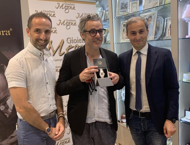 images L’assessore Cardamone  premia l’attore Francesco Colella 