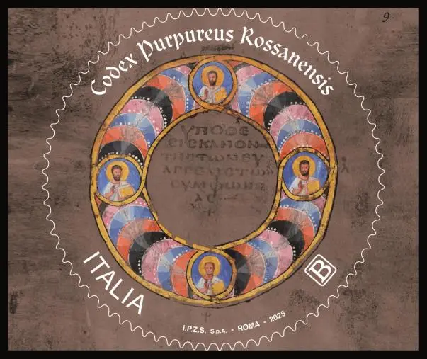 Il Codex Purpureus Rossanensis di Corigliano-Rossano avrà il suo francobollo dedicato