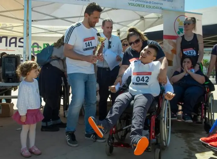 images "Corri e cammina per l'inclusione", successo a Schiavonea per l'iniziativa di "Unione è Forza"