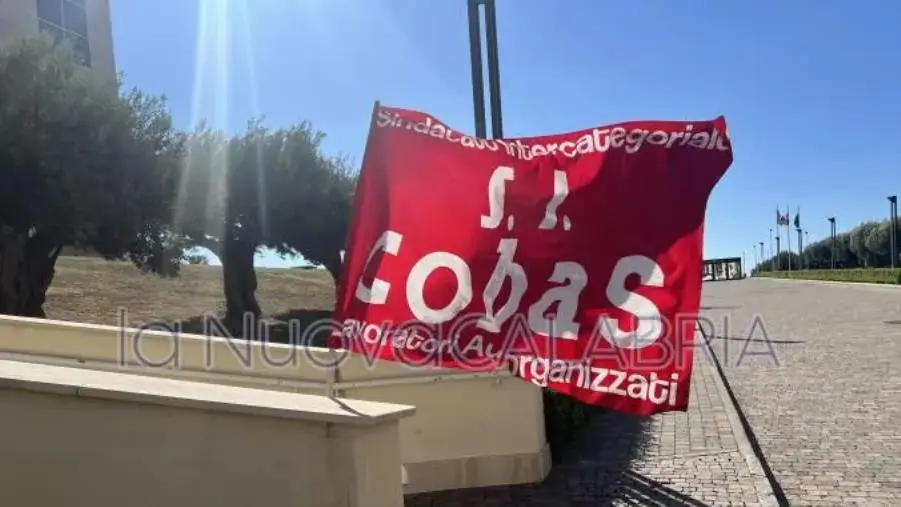 “Idonei per la legge, non per la Calabria”: il Si Cobas in protesta alla Cittadella Regionale