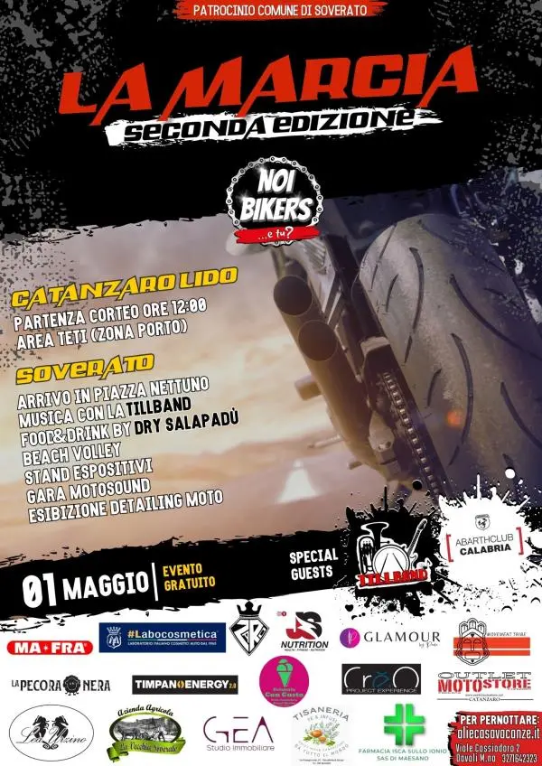 images Corteo di moto da Catanzaro a Soverato, il primo maggio la seconda edizione de 'La Marcia'
