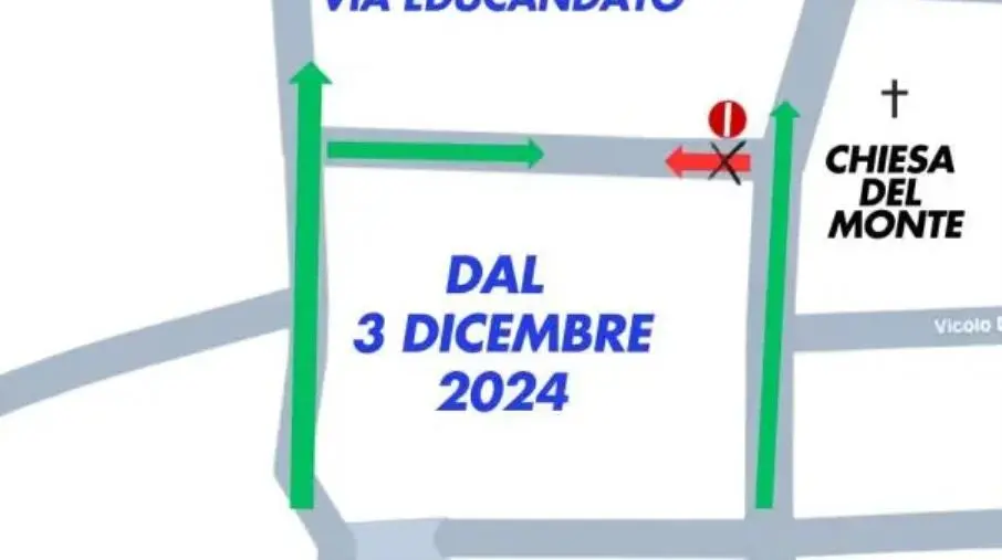Catanzaro, dal 3 dicembre senso unico di marcia in Via Educantato