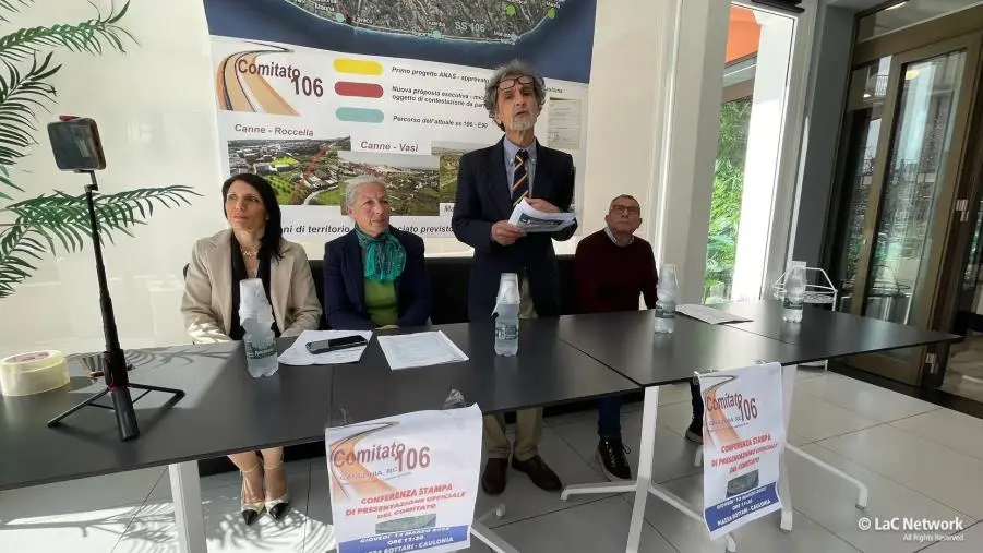 L'Odv "Basta Vittime sulla Ss 106" sostiene il Comitato di Caulonia: "Si torni al progetto di 20 anni fa"