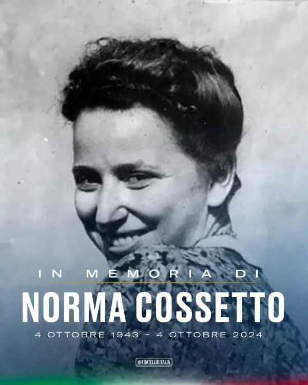 images FdI: "L'Italia ricorda Norma Cossetto eccetto Catanzaro" 