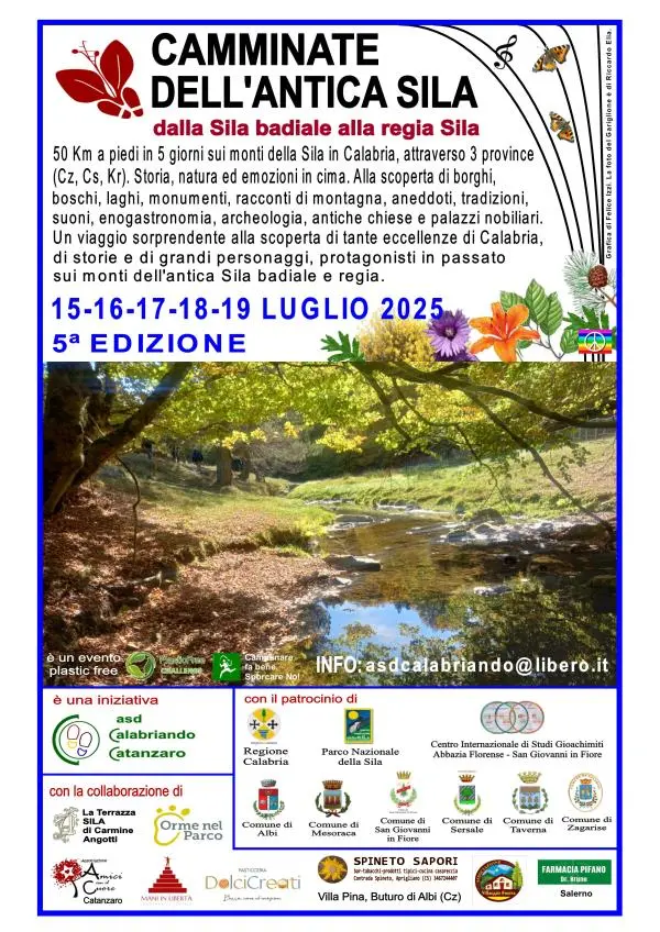 images Al via la V edizione delle “Camminate dell’antica Sila” organizzata dall’Asd Calabriando di Catanzaro