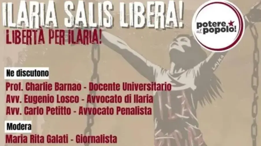 images Catanzaro, la Biblioteca ospita l'incontro "Ilaria Salis libera-Libertà per Ilaria"