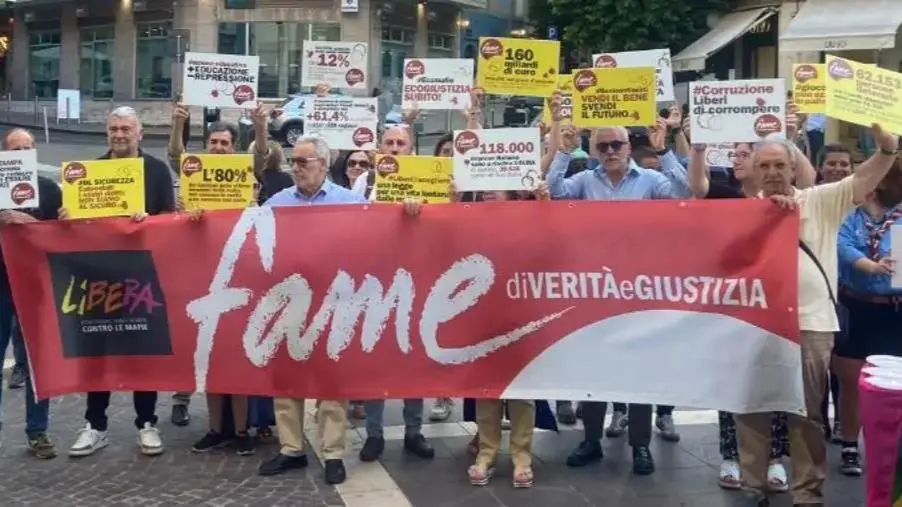 A Reggio Calabria la seconda tappa calabrese della campagna di Libera “Fame di verità e giustizia” 