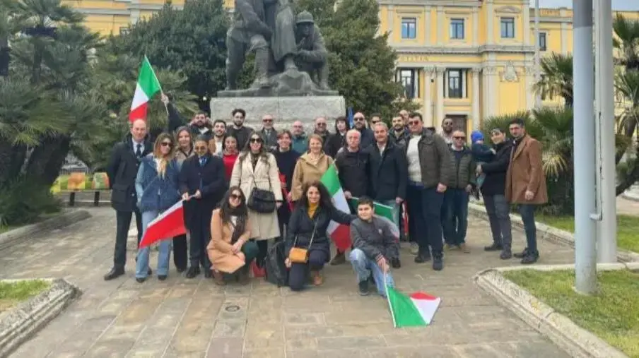 Catanzaro, Gioventù Nazionale e FdI ricordano l'anniversario dell’Unità d’Italia
